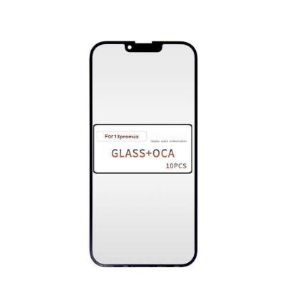 Outer Iphone Front Glass Screen Replacement 13mn/13/13p/13pm With Oca