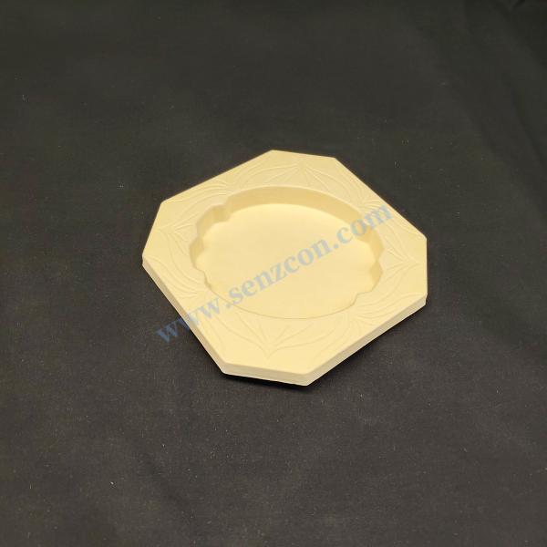 Factory-customized high-end food packaging box liners and bases, high-end jewelry liners, anti-drop and shock-proof, made of yellow plant fiber through compression molding.
