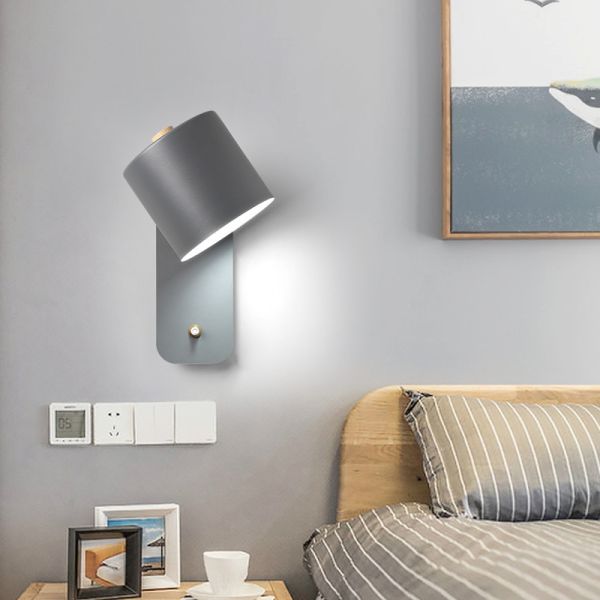 Reading Wall Lamp 3W and 5W Interior Bedside Wall Sconce bedside reading lamp Hotel Villa Apartment headboard wall light