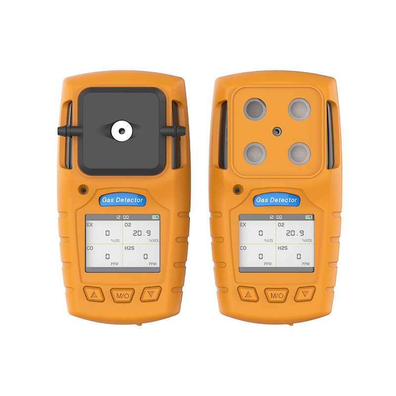4 в 1 Handheld газоанализаторе детектора утечки газа горючем Multi