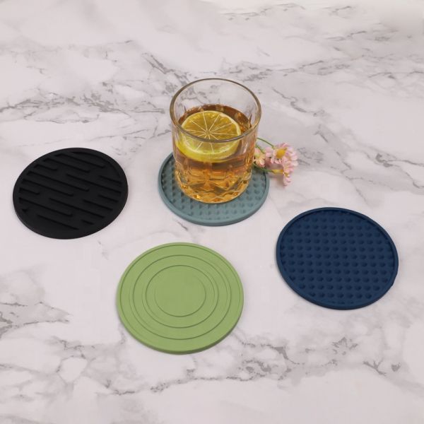 Silicone insulated cushion Coast Function Home Deco Cute Coaster Customized Designs