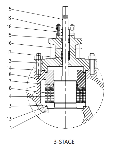 V200-CGN Series Low Noise Cage Control Valve (Multi-Hole)