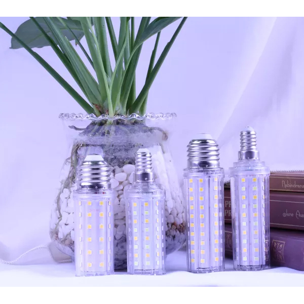 Lightweight Plastic E14 Corn LED Bulb , 220V Dimmable LED Corn Light