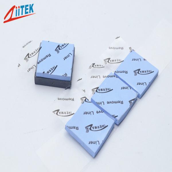 Blue Heat Sink Pad 1.2W/M-K Hardness 12±5 Shore 00 For Micro Heat Pipe