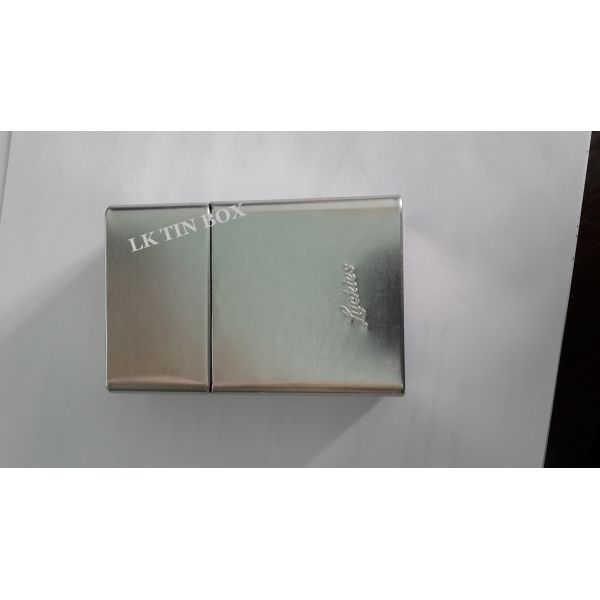 Caixas de cigarro com gravação, casos do metal do tabaco do bastão do bloco do cigarro