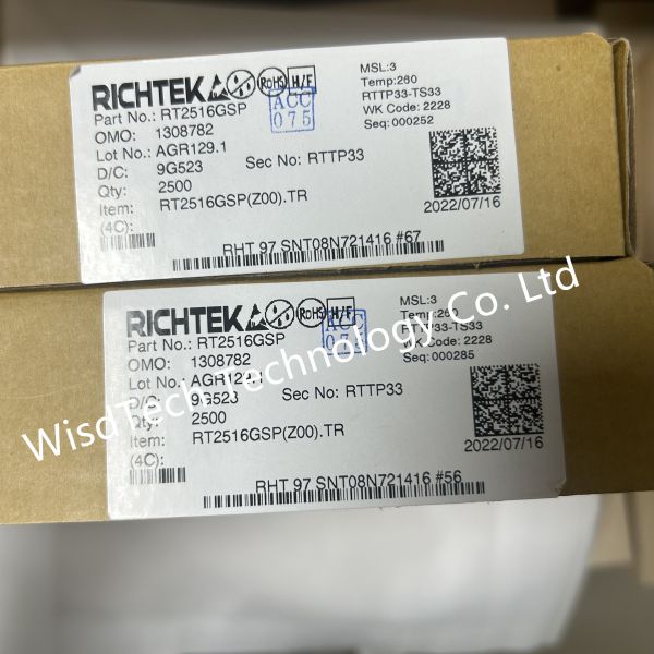 RT2516GSP 2A Low Input Voltage Ultra-Low Dropout LDO Regulator with Enable