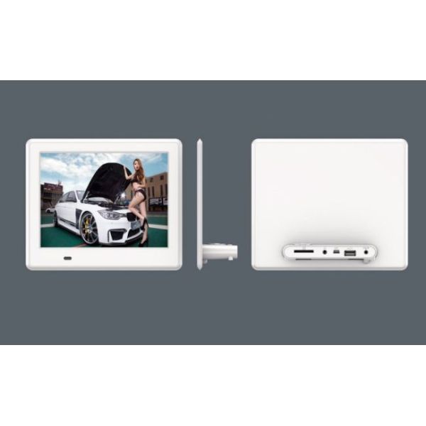 Dropshipping Odm Oem Vertical Display Art 8 Inch Acrylic Frame Battery Operated Bulk Digital Photo Frame