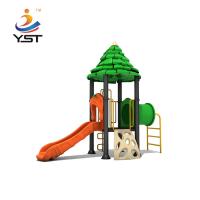 La glissière de terrain de jeu d'enfants de parc d'attractions a galvanisé la poudre de couleur enduite