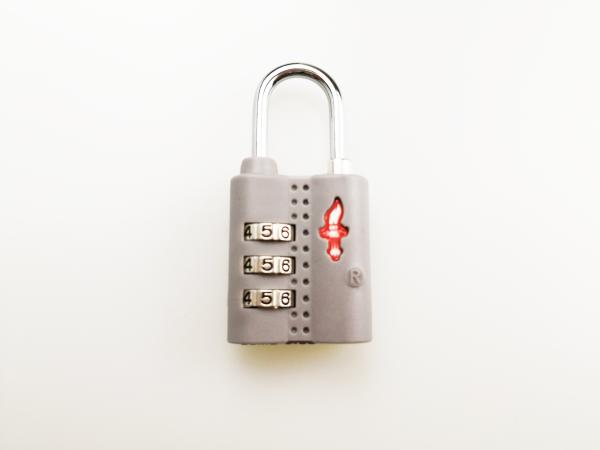 Surface Spray TSA Number Lock 3 Dial TSA 161 Number Combination Padlock