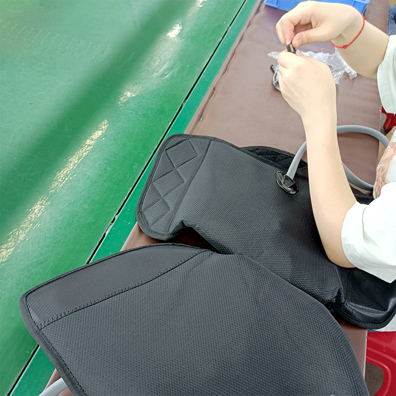 Foot and Leg Massager for Circulation with Knee Heat with Hand-held Controller air Compression Massage Boots