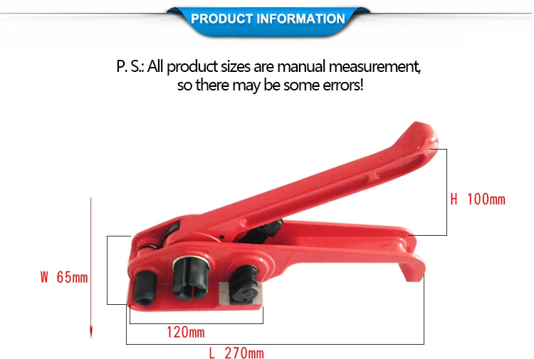 Upgrade Your Packaging Process with 3.87 KG Handheld PP PET Strap Tensioner Sealer Set