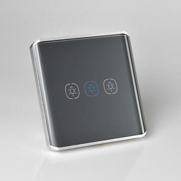 Smart Home Voice Control Eu Us Smart Wifi Wall Touch Switch 1/2/3 Gang Glass Panel Fan Light Switch Smart Home