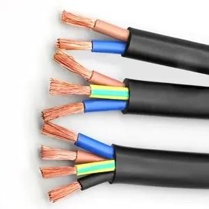 O PVC de cobre do núcleo da série de RVV isolou a junção revestida PVC da circular do cabo