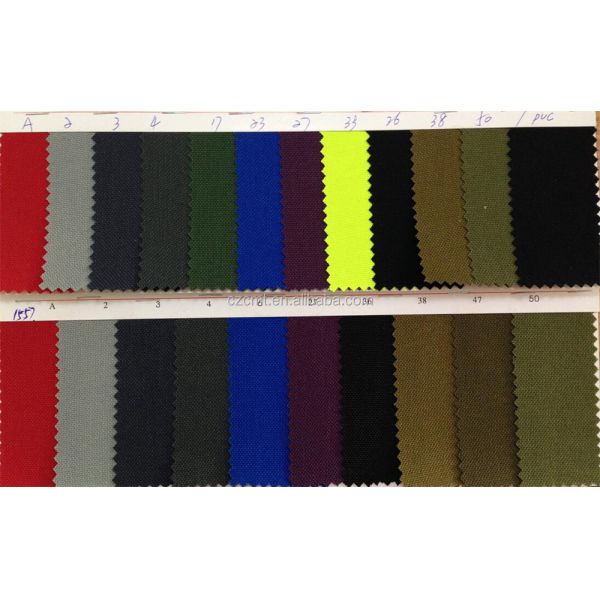 Backpack essential 1000D woven nylon fabric with Pu coated thickness 0.63mm