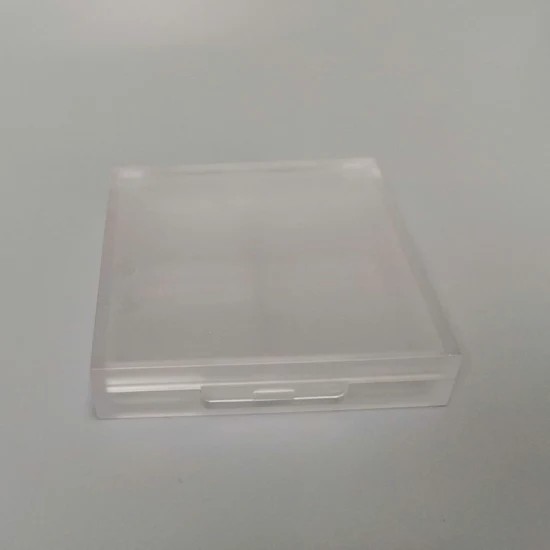JL-EC206 Empty Makeup Palette Containers Square Plastic Transparent 4 Colors