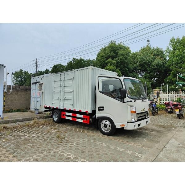 China JAC 4x2 5 Tons 7 Tons Cargo Van Truck Euro 3 Light Duty 80km/h