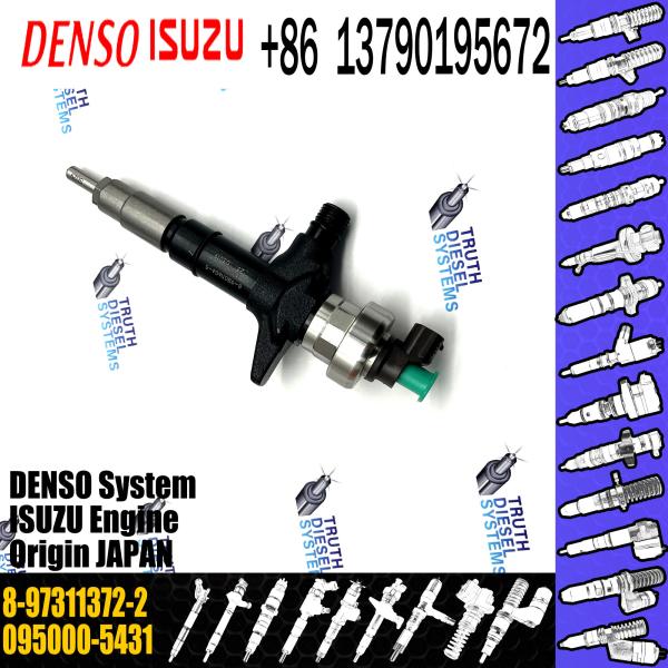 New Diesel fuel common rail injector 095000-5430 095000-5435 095000-5431 8-97311372-2 For ISUZU 4JJ1 D-Max