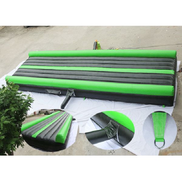 Commercial Inflatable Gymnastics Equipment Tumble Track Trampoline / Mat For Exercise