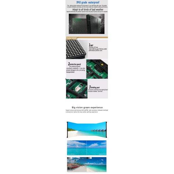 Full Color Outdoor Advertising Car LED Display Screen , P10mm Video Wall Panels