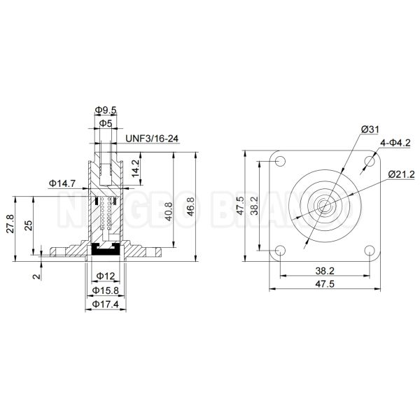 M735 M769 GOYEN Тип соленоидный комплект для RCA5V3 RCA5V5 соленоидного клапана