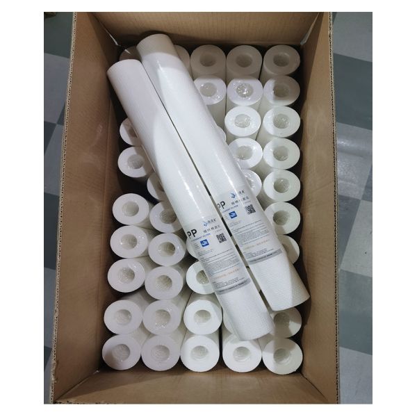 5 Microns 20 Inch Sediment Melt Blown pp Filter Cartridge Sediment Water Cartridges PP Spun Filters