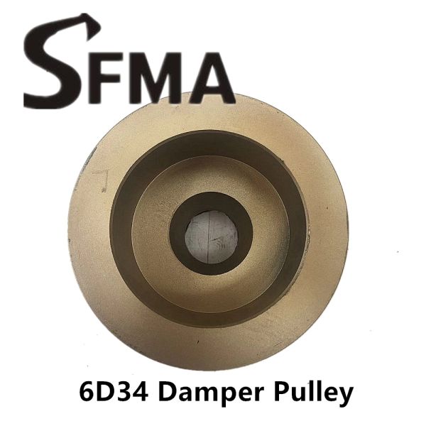 Excavator  Digger OD162 3G 6D34 Crank Pulley