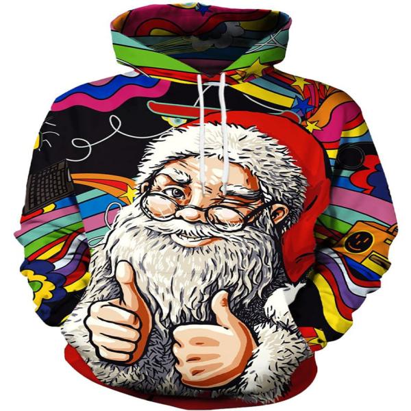 Camisas de capota suéter gráfico de manga longa camisetas casuais com bolso