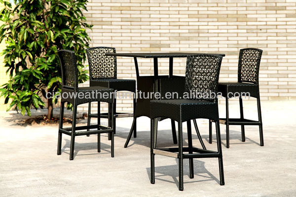 CZ-2027 Diseño contemporáneo Muebles de exterior de ratán para el ocio