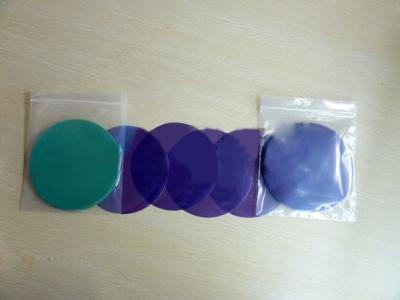 Customized Fiber Optic Consumables Green And Purple Diamond Lapping Film Sheets