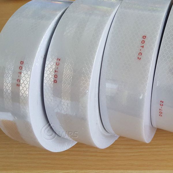 2 inch x 50 Yard DOT-C2 Reflective Tape Sticker for Vehicle Truck Superior Visibility