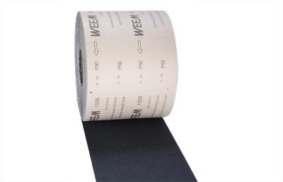 Abrasivos de lixamento Rolls do assoalho do carboneto de silicone de 12 polegadas com o papel suportado