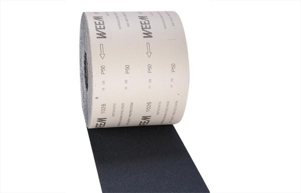 Abrasivos de lixamento Rolls do assoalho do carboneto de silicone de 12 polegadas com o papel suportado