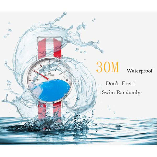 Наручные часы 3ATM нержавеющей стали дозора кварца роскошных людей сделать водостойким