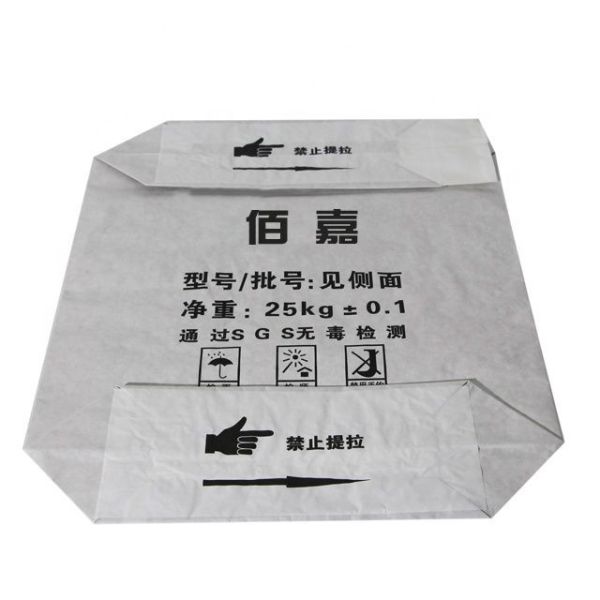 Бумажные мешки 25kg 50kg цемента Kraft пакуя делая водостойким промышленные