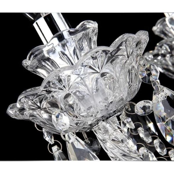 New Luxury K9 Modern Crystal Lustres De Cristal Lamps Chandeliers Sterling Chandelier（WH-AP-649）