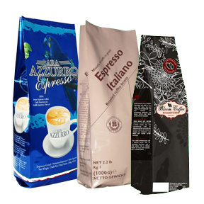 Side Gusset Bags, Quad Sealed Bags, Cookie packaging, Tea pack, Coffee pack, Oil packaging Aluminium Foil k Bags W
