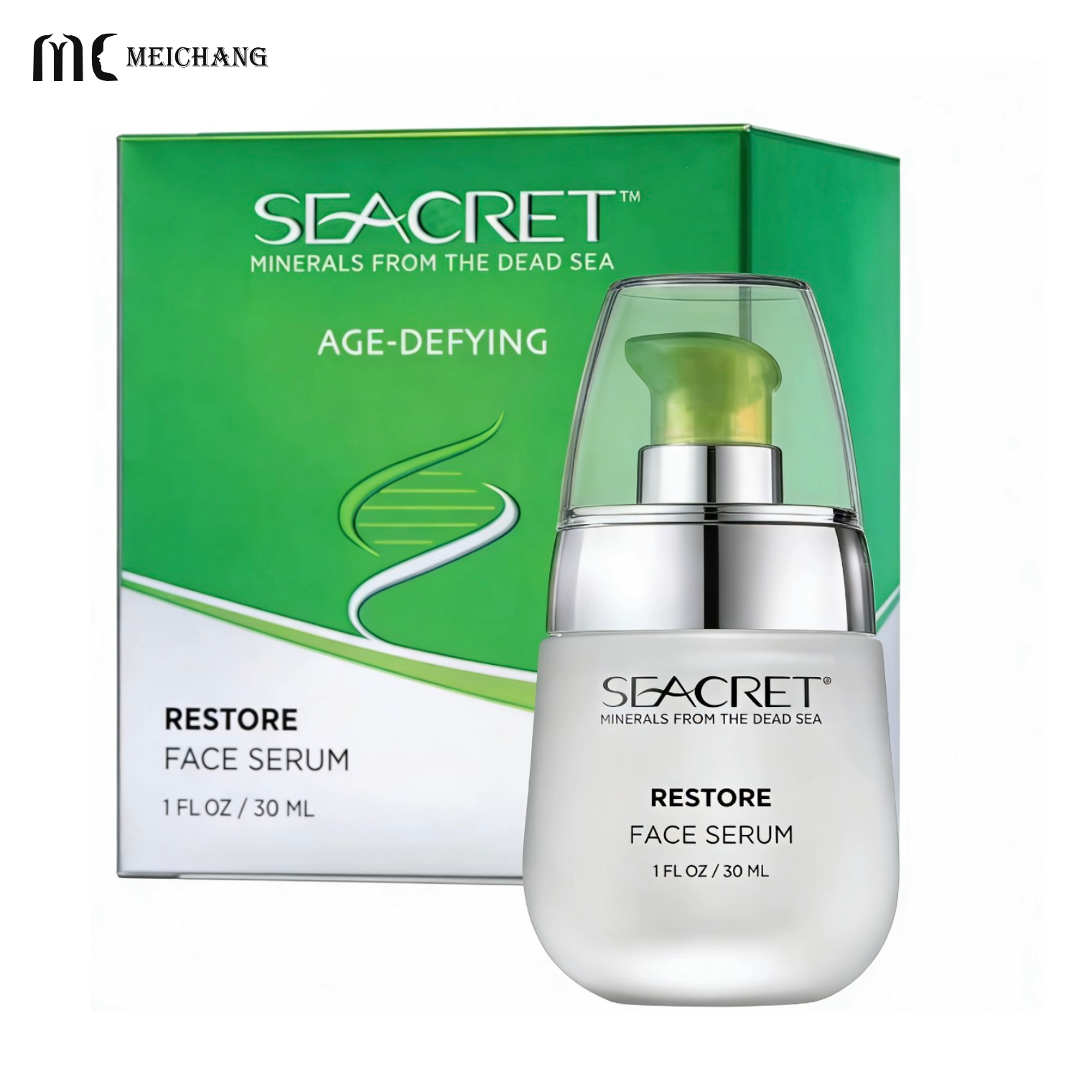 Clear Lead-free Glass Pump Bottle with Precision Pump for Cosmetics in 30ml & 50ml