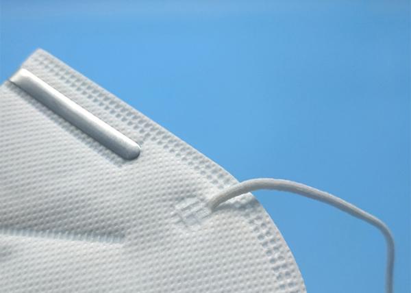 Adjustable Nose Clip Anti Pollution Mask N95 Low Respiratory Resistance