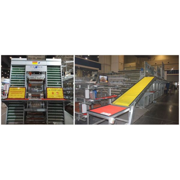 Тип автоматическая система h клетки слоя, клетка цыпленка яруса 450cm2/Bird Q235 4