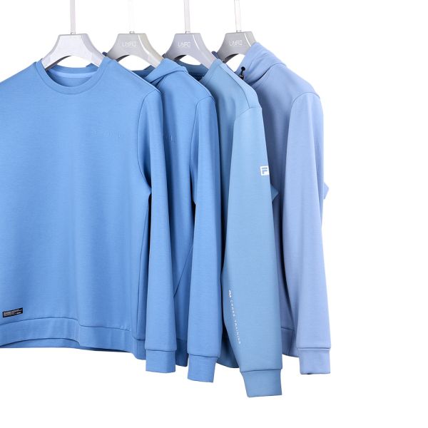 Full Sleeve Cotton Men'S Hoodies Sweatshirts Breathable with Crew Round Neck