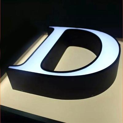 Logotipo da loja Sinal de letras LED exterior com 28C Duração de vida útil de 50000 horas e design
