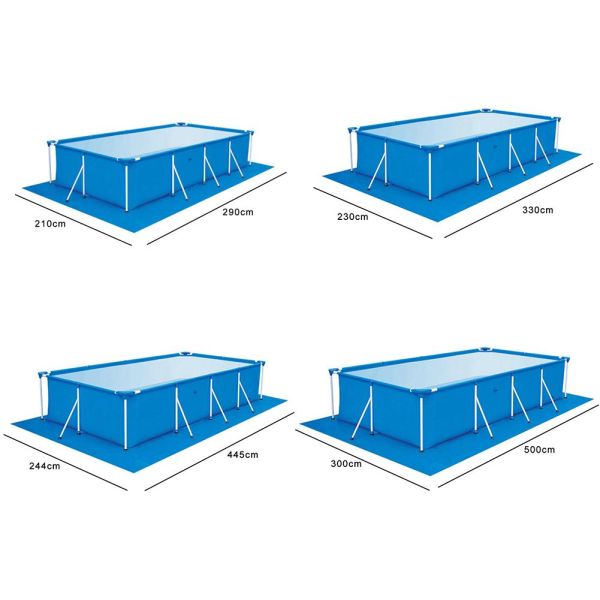 Large Size Swimming Pool Square Ground Cloth Lip Cover Dustproof Floor Cloth Mat Cover For Outdoor Villa Garden Pool