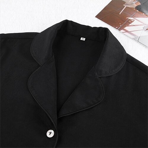 Осень OEM maufactory длиной Sleeved костюмы брюк шелка хлопка пижам волос страуса вне носить