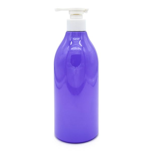 Free Sample Wholesale Custom Empty 500ml PET Plastic Hair Lotion Bottle Boston Round Shampoo Shower Gel Body Wash Pump Bottles