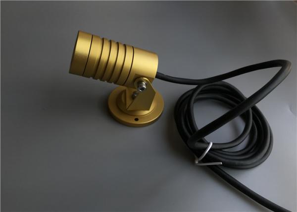 Projetores da paisagem do diodo emissor de luz do poder superior P5, projetores exteriores do diodo emissor de luz com alojamento do ouro
