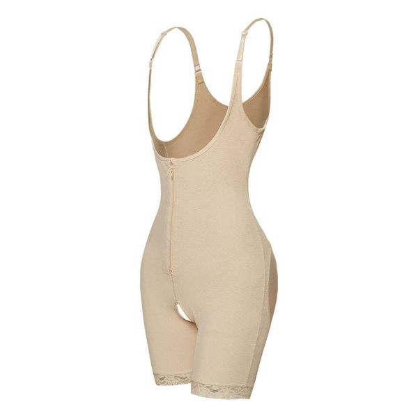 Плечевой ремень Bodysuit управлением формы профилировщика тела дам Breasted молнии регулируемый