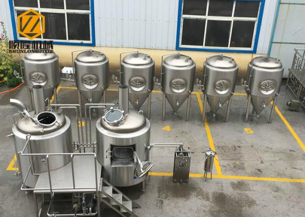 Large Capacity Professional Brewing Equipment All 304 Completed Six Systems