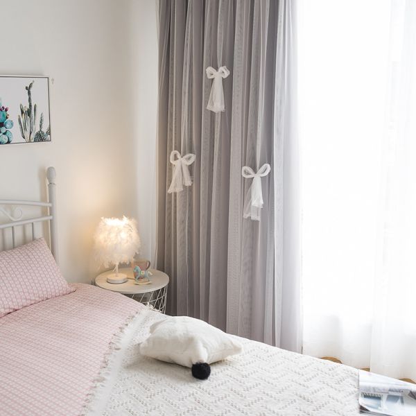 280 CM 720 Gsm Polyester Curtain Fabric Luxury linen Blackout Embroidery
