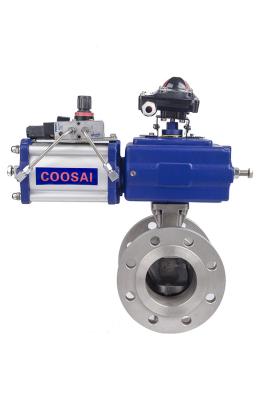 Flange Connection Cast Iron Segment Ball Valve Designed for Durability and Performance