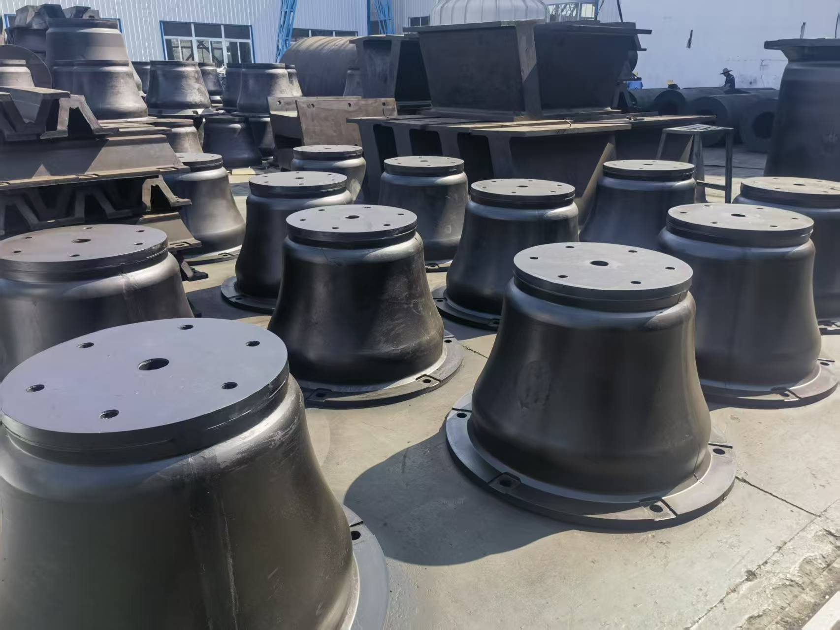 Excellent Impact Resistance Cone Rubber Fenders Industrial Mooring Shock Absorber Featuring PDF Drawing Format for Port Facilities